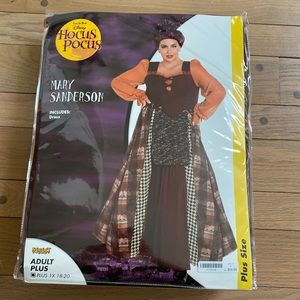 Spirit Halloween Disney Hocus Pocus Mary Sanderson Dress - Size 1X